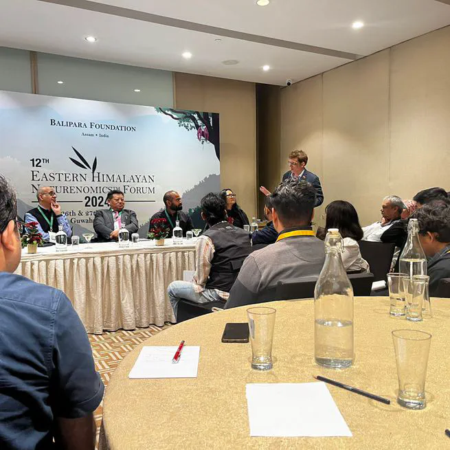 Participated in a panel discussion during 12th Eastern Himalaya Naturenomics in Guwahati, India