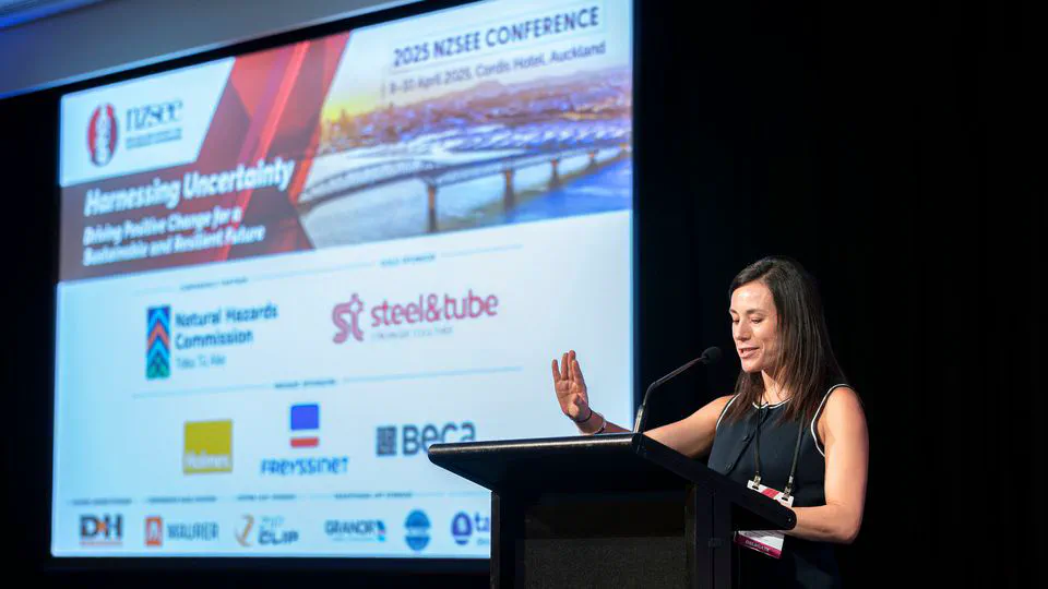 Delivered a presentation at the 2025 New Zealand Society of Earthquake Engineering Annual Technical Meeting in Auckland, New Zealand.