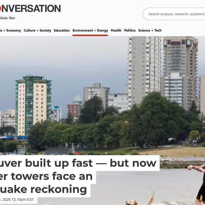 Published an article in The Conversation